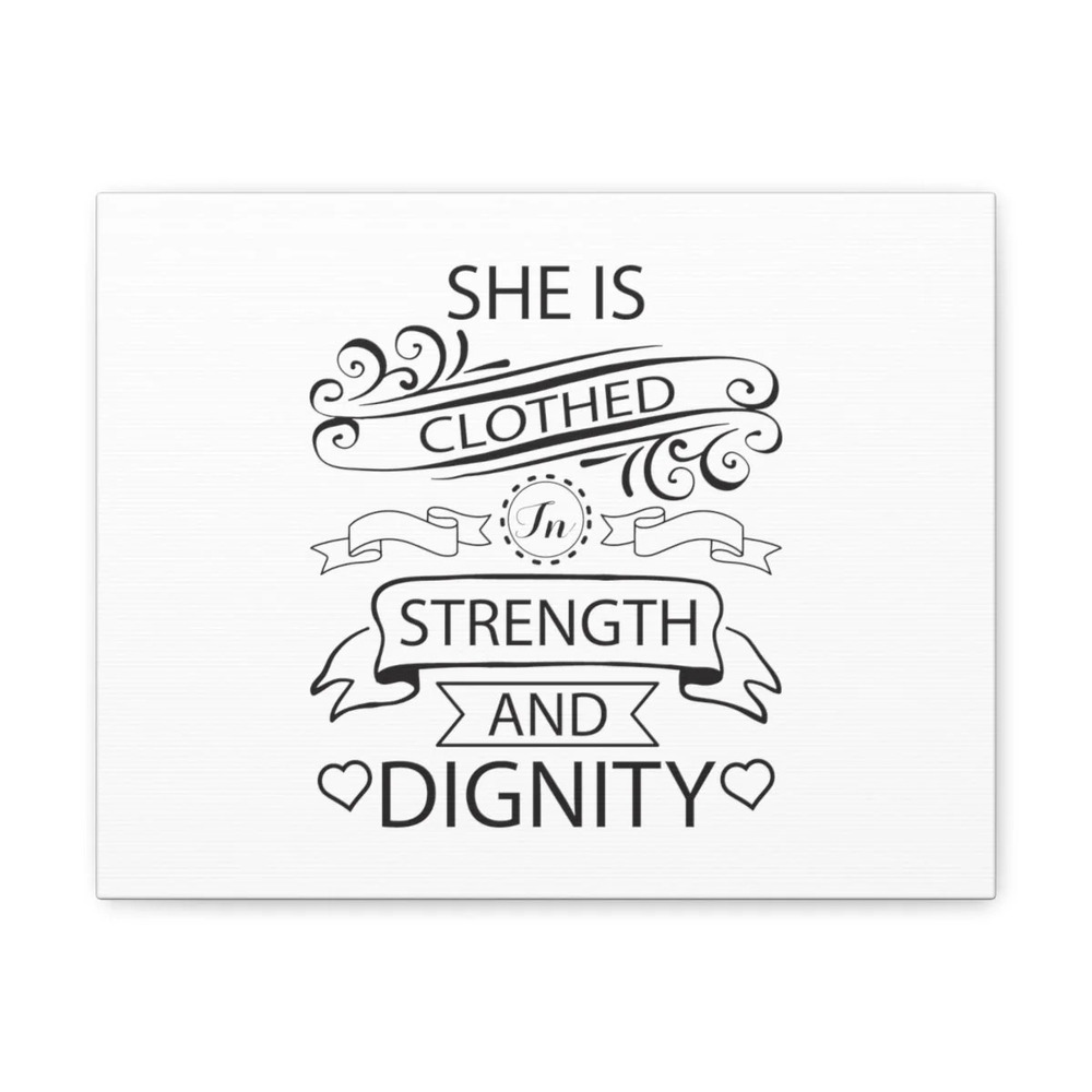 Scripture Walls Strength And Dignity Proverbs 31:25 Christian Wall Art Bible